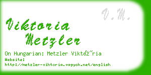 viktoria metzler business card